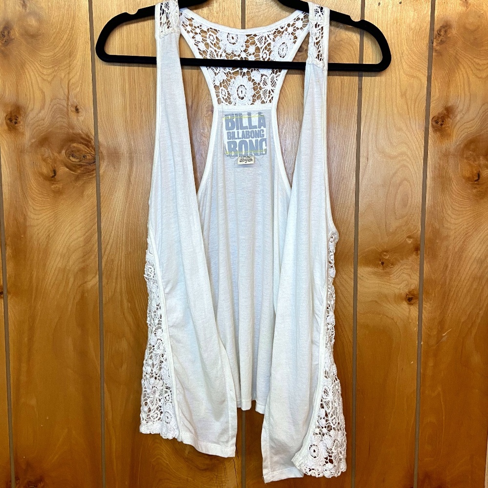 Billabong Kimono Tank Wmns M Cream/OffWhite